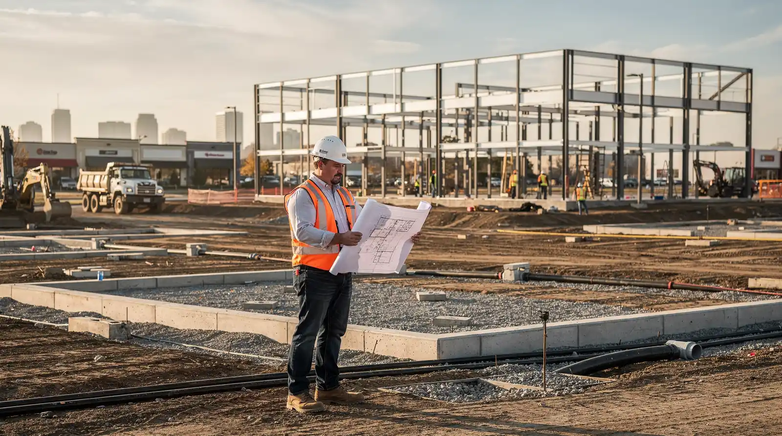 What is commercial site development